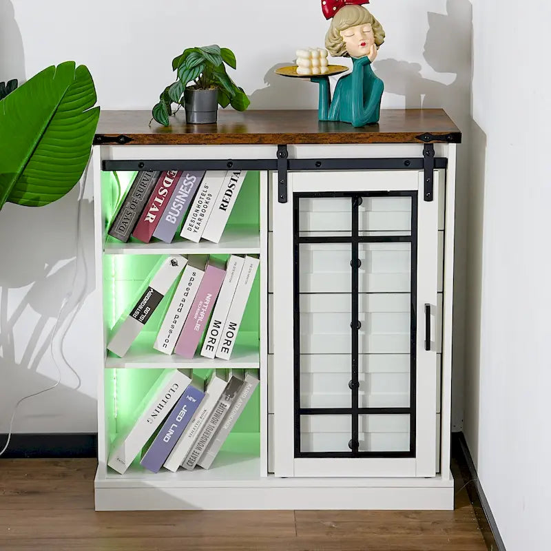 Meuble de rangement, buffet de cuisine pour la maison, meuble de rangement mural pour le salon, meuble de rangement moderne et minimaliste