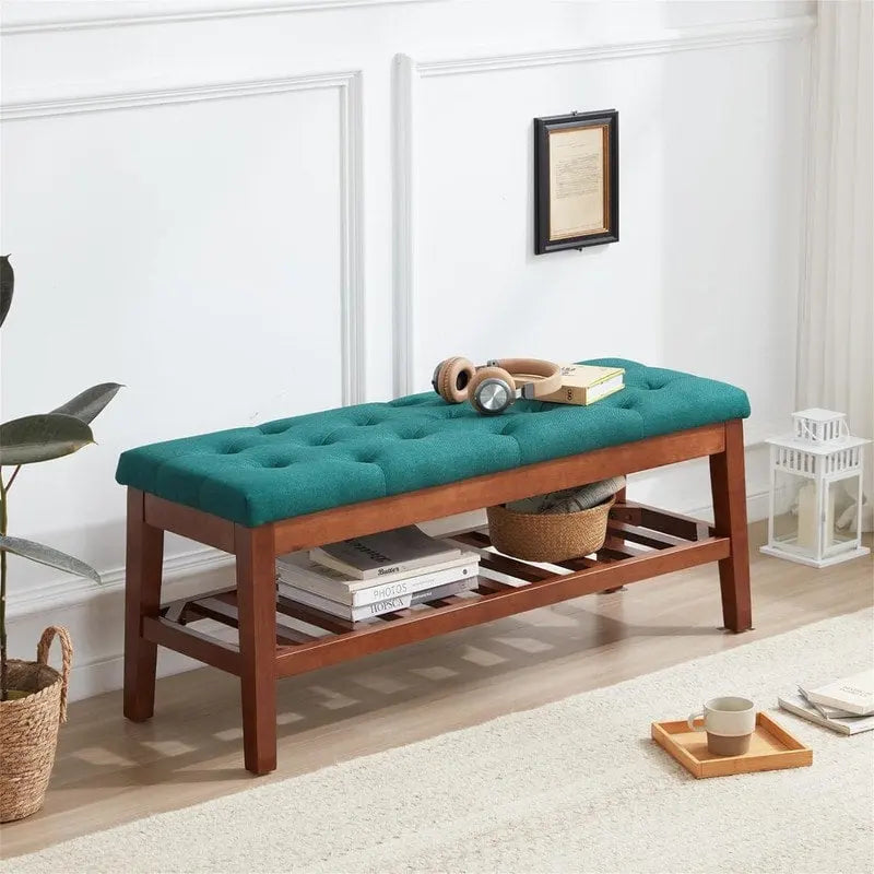 Schuhbank für den Eingangsbereich - 43.3D x 14W x 18H