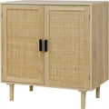 Aparador auxiliar, armario de almacenamiento de cocina - 15.8D x 31.5W x 34.6H