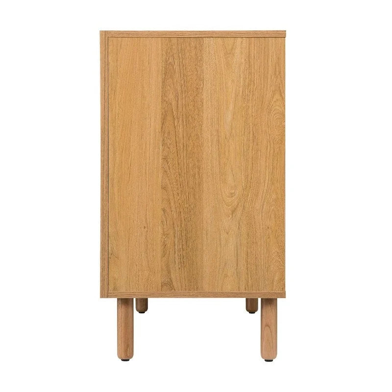 Armario marrón de 2 puertas