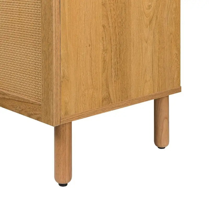Armario marrón de 2 puertas