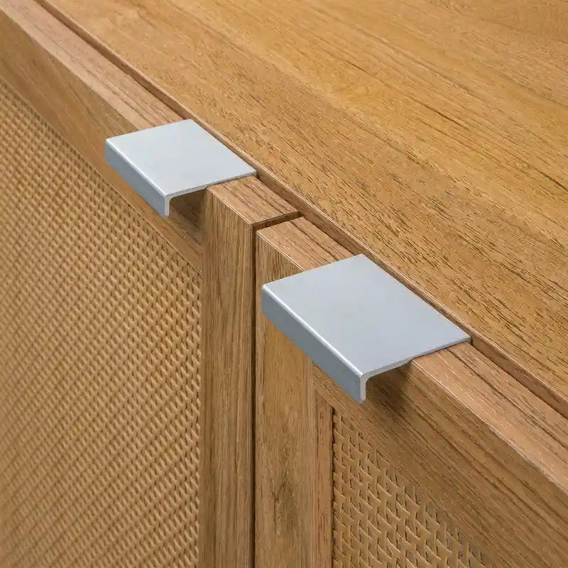 Armario marrón de 2 puertas