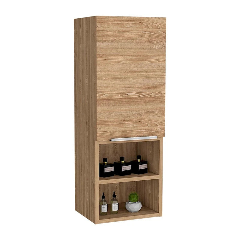 Medizinschrank, zwei Innenablagen, Kiefernholz-Finish, hochwertige und langlebige Verarbeitung