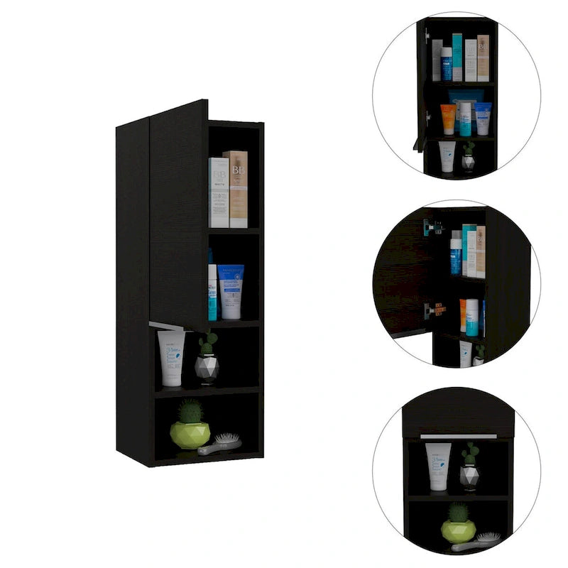 Medizinschrank, zwei Innenablagen, Kiefernholz-Finish, hochwertige und langlebige Verarbeitung