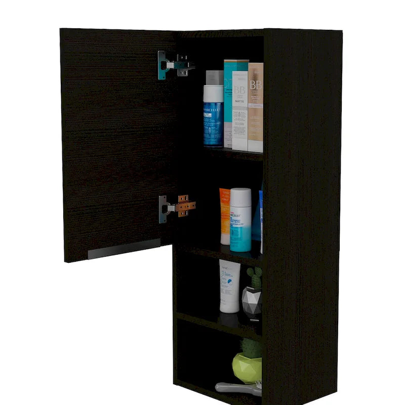 Medizinschrank, zwei Innenablagen, Kiefernholz-Finish, hochwertige und langlebige Verarbeitung