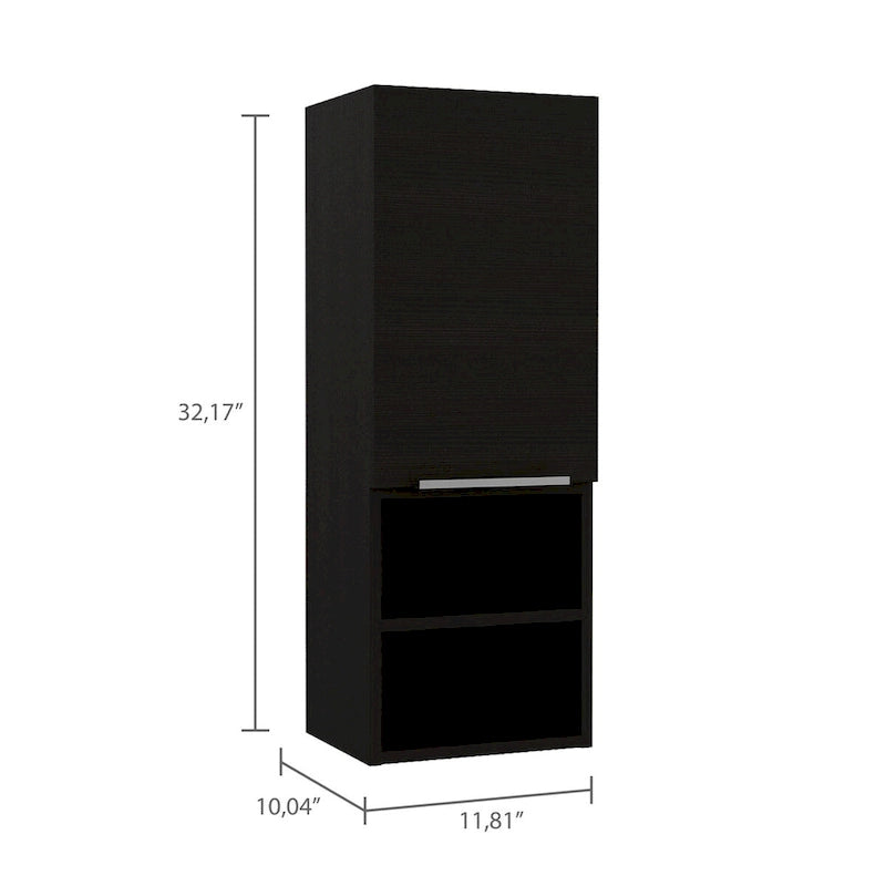 Medizinschrank, zwei Innenablagen, Kiefernholz-Finish, hochwertige und langlebige Verarbeitung