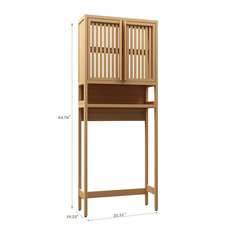 Natürliches Toilettenregal für ein separates Badezimmer